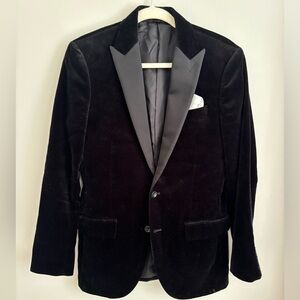 Velvet blazer Jcrew 36 R